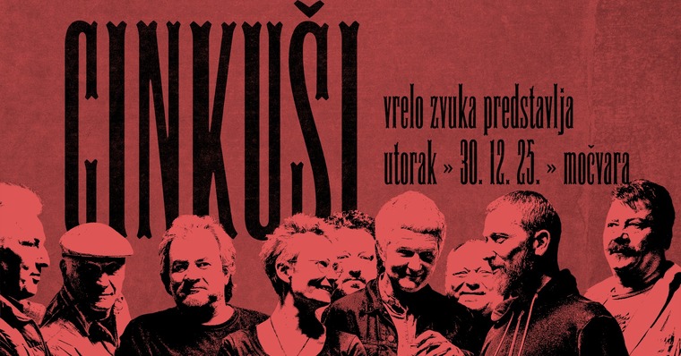 8. „međubožićni“ koncert – Cinkuši u Močvari