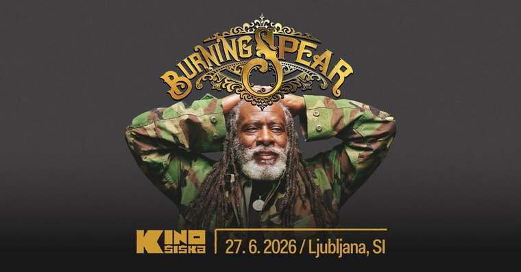 Burning Spear dolazi u Kino Šiška 