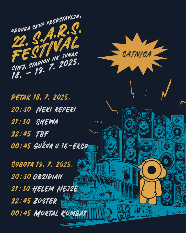 Danas počinje 22. S.A.R.S. festival – lokacija je nova, a recept za zabavu provjeren