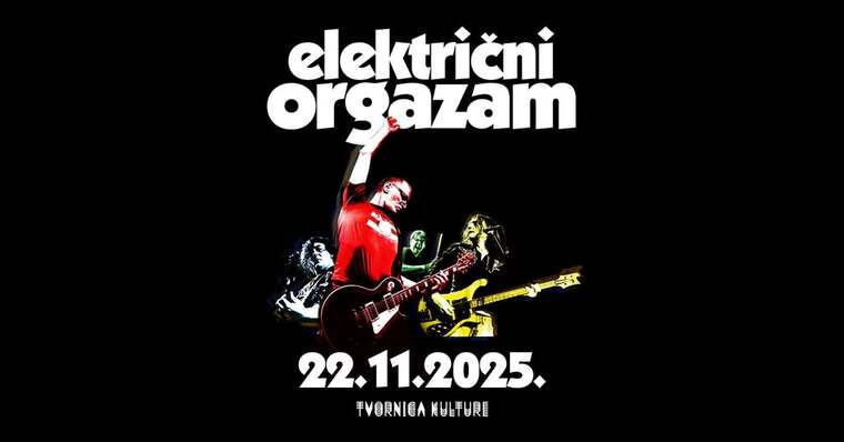 Električni orgazam u Tvornici kulture ove jeseni obilježava jubilej – 45 godina Orgazma!