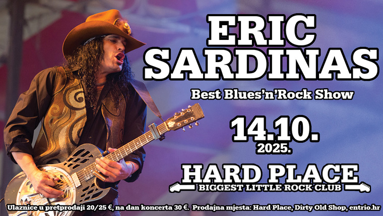 Eric Sardinas vraća se u Zagreb 