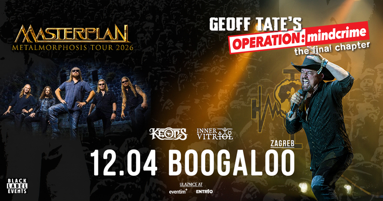 Geoff Tate dolazi u Zagreb s oproštajnom turnejom „Operation: Mindcrime