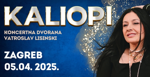 Glazbena diva Kaliopi stiže u Zagrebački Lisinski