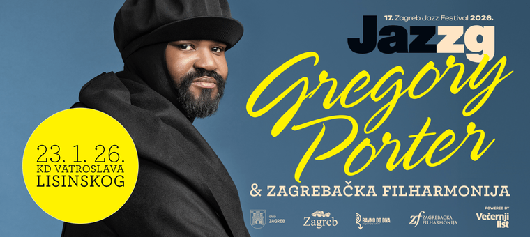 Gregory Porter u pratnji Zagrebačke filharmonije u Lisinskom