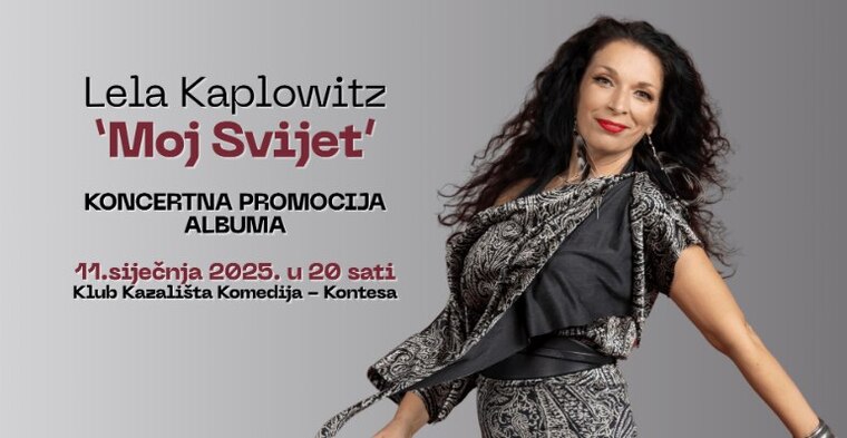Lela Kaplowitz koncertom predstavlja novi album 