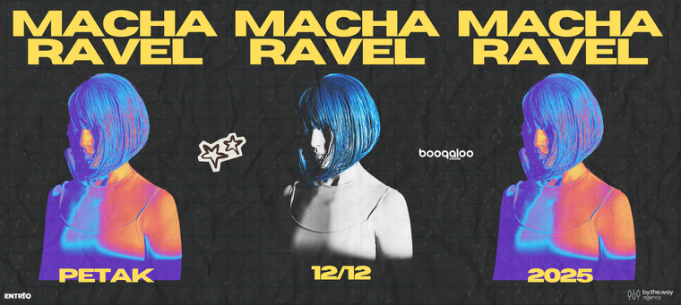 Macha Ravel ovog prosinca stiže u klub Boogaloo! “Lutkica” uživo u Zagrebu