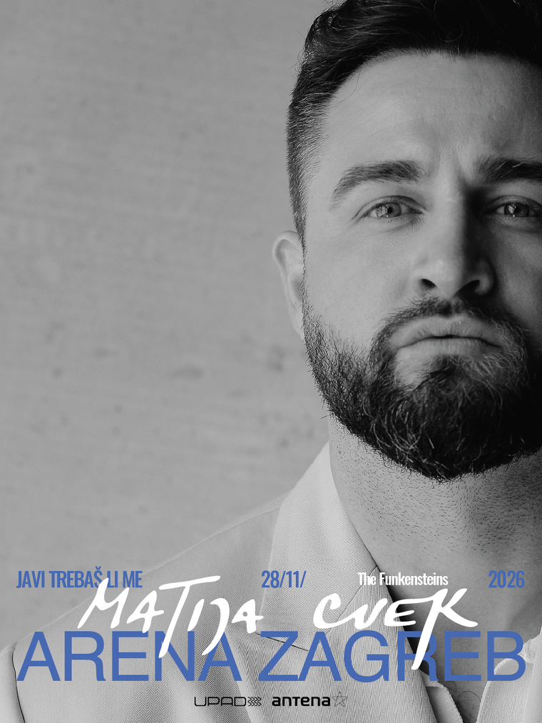 Matija Cvek po prvi put u Areni Zagreb!