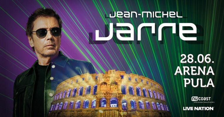 Pionir elektroničke glazbe Jean-Michel Jarre dolazi u Arenu Pula