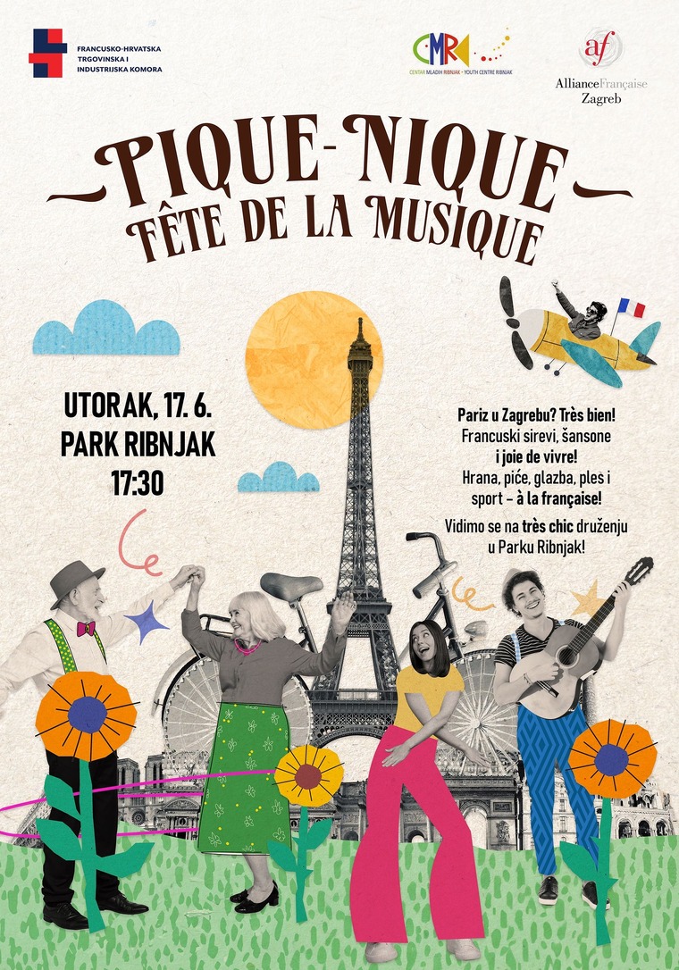 Pique-nique / Fête de la musique u parku Ribnjak
