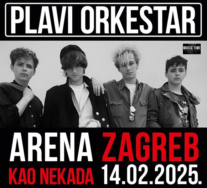 Plavi orkestar za Valentinovo u Tvornici!