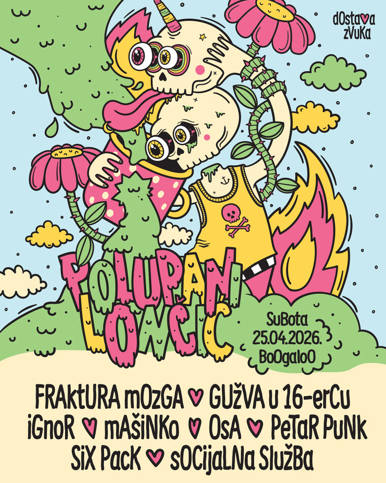 Polupani Lončić 25. travnja u klubu Boogaloo – Objavljen kompletan lineup 