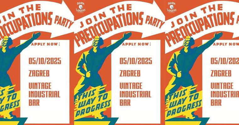 Preoccupations u Vintage Industrial Baru 