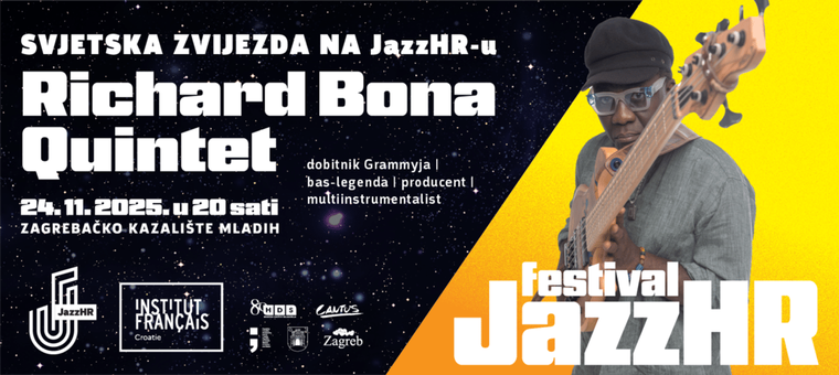 Richard Bona Quintet u Zagrebačkom kazalištu mladih