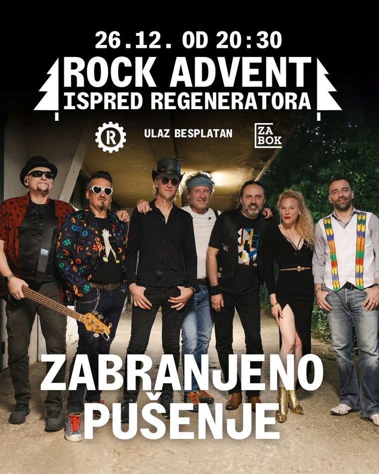 Rock Advent u Zaboku – Zabranjeno pušenje