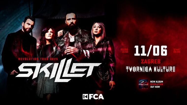Skillet premijerno u Hrvatskoj!