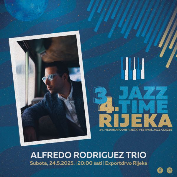 The Alfredo Rodríguez Trio na 34. JazzTimeRijeka festivalu