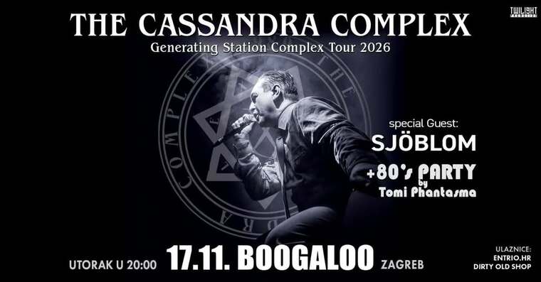 The Cassandra Complex nakon 40 godina ponovno u Zagrebu