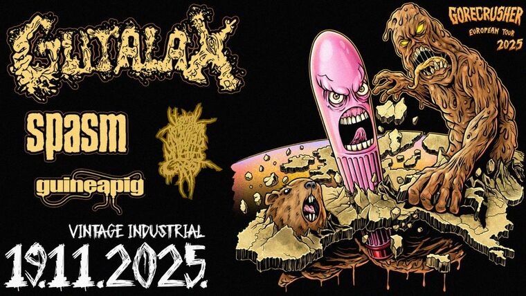 Večer ekstremnog kaosa u Vintage Industrialu uz Gutalax i prijatelje