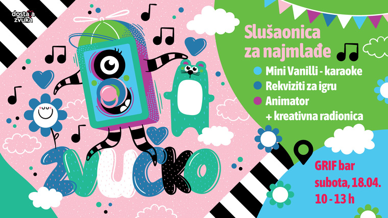 Zvučko donosi proljetno izdanje Mini Vanilli karaoka za najmlađe