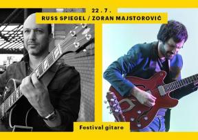 Russ Spiegel i Zoran Majstorović u sklopu 20. Festivala gitare