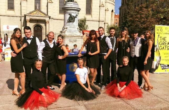 Plesom u centru Zagreba najavljen Great Gatsby spekakl