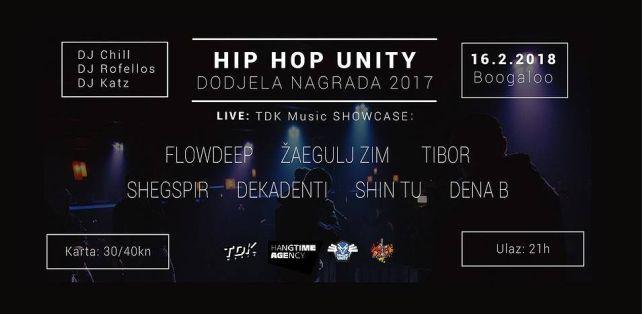 U petak dodjela Hip Hop Unity nagrada u Boogaloou