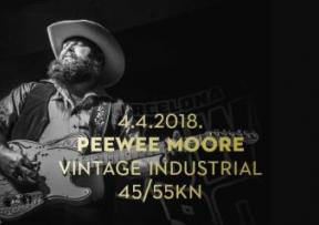 Peewee Moore - sutra u Vintage Industrial Baru