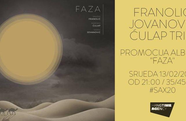 Trio Franolić Ćulap Jovanović u Saxu! promovira novi album 