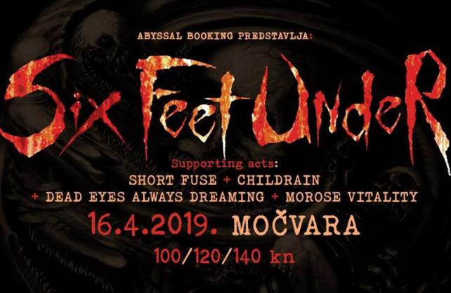 Six Feet Under sljedećeg utorka u Močvari