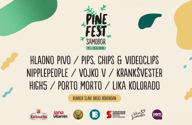 Pipsi, Nipplepeople, Krankšvester i Porto Morto nova imena prvog Pine festa u Samoboru