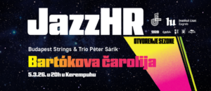 Péter Sárik Trio i Budapest Strings na svečanom otvorenju JazzHR sezone 2026.
