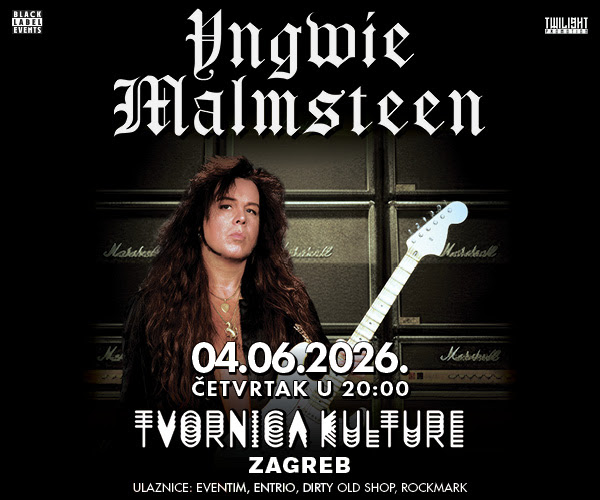 Yngwie Malmsteen najava koncerta