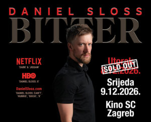Komičar Daniel Sloss rasprodao nastup u Zagrebu, na zahtjev publike – dodan novi show!